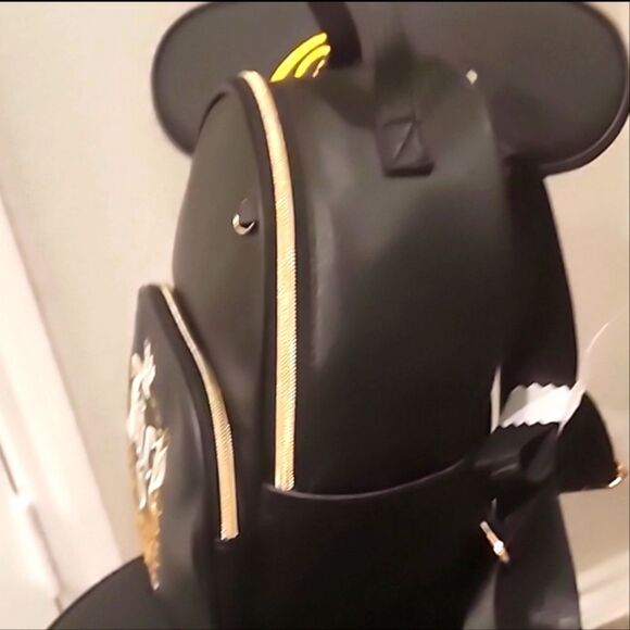 Juicy Couture Licorice Heritage Crown & Heart Logo Backpack - Picture 4 of 7